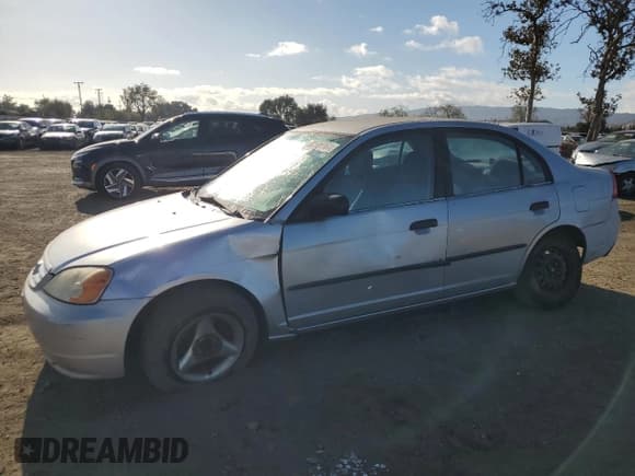 ✅ 2002 Honda Civic DX • VIN: 2HGES16192H518145 • Лот: 80566764. Опубликован ранее на Copart с пробегом 190 370 миль. Бесплатный доступ к архиву аукционных продаж из США и подробный отчёт об истории автомобиля на DreamBid. Изображение 1.