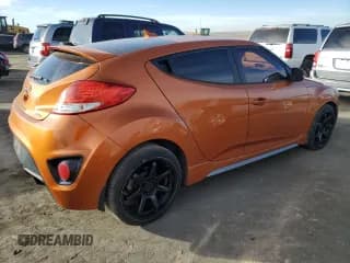✅ 2014 Hyundai Veloster Turbo • VIN: KMHTC6AE4EU193525 • Lot: 87126544. Listed on Copart with 170,415 mi. Free auction sales archive from the USA and detailed vehicle history report at DreamBid. Image 3.