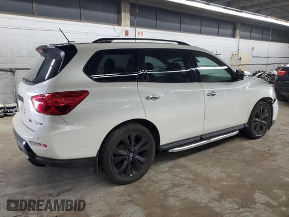 ✅ 2018 Nissan Pathfinder S • VIN: 5N1DR2MN5JC627023 • Lot: 62316295. Listed on Copart with 142,351 mi. Free auction sales archive from the USA and detailed vehicle history report at DreamBid. Image 3.