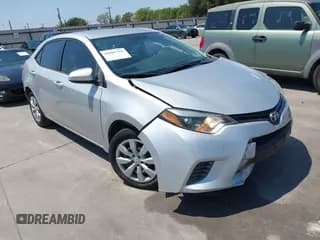 ✅ 2016 Toyota Corolla L • VIN: 5YFBURHE8GP553433 • Lot: 43165319. Listed on IAAI with 86,070 mi. Free auction sales archive from the USA and detailed vehicle history report at DreamBid. Image 1.