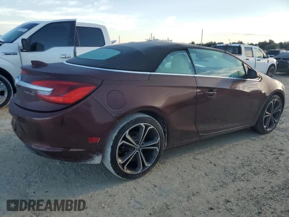 ✅ 2016 Buick Cascada Premium • VIN: W04WT3N55GG121853 • Лот: 73872674. Опубликован ранее на Copart с пробегом 20 274 миль. Бесплатный доступ к архиву аукционных продаж из США и подробный отчёт об истории автомобиля на DreamBid. Изображение 3.