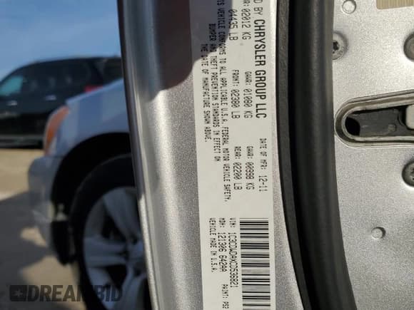 ✅ 2012 Dodge Caliber SXT • VIN: 1C3CDWDAXCD536821 • Лот: 83195764. Опубликован ранее на Copart с пробегом 115 445 миль. Бесплатный доступ к архиву аукционных продаж из США и подробный отчёт об истории автомобиля на DreamBid. Изображение 12.