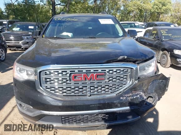 ✅ 2017 GMC Acadia Denali • VIN: 1GKKNXLS5HZ152495 • Lot: 43411756. Listed on IAAI with 115,745 mi. Free auction sales archive from the USA and detailed vehicle history report at DreamBid. Image 12.