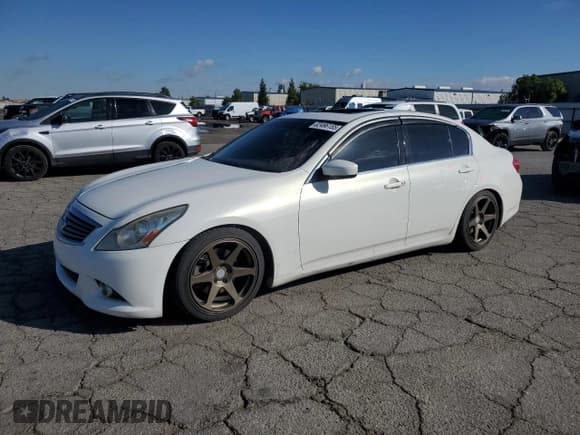 ✅ 2010 Infiniti G37 • VIN: JN1CV6AP7AM201551 • Lot: 82496155. Listed on Copart with 93,478 mi. Free auction sales archive from the USA and detailed vehicle history report at DreamBid. Image 1.