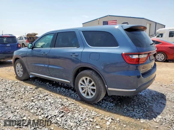 2021 Dodge Durango SXT with VIN 1C4RDHAG3MC609304, listed as a Copart auction lot 64665775 with 64,001 mi miles and Clean title. Bid and sale history available at DreamBid. Image 2.