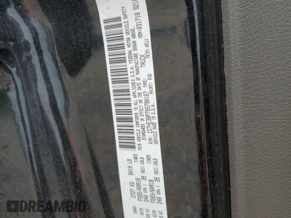 2009 Dodge Dakota Bighorn/Lonestar with VIN 1D7HE38P79S790167, listed as a Copart auction lot 51353734 with 262,039 mi miles and Salvage title. Bid and sale history available at DreamBid. Image 15.
