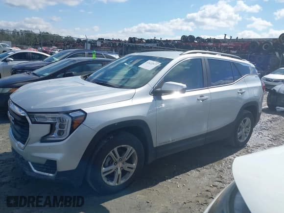 ✅ 2022 GMC Terrain SLE • VIN: 3GKALMEV2NL202036 • Lot: 41622977. Listed on IAAI with 43,313 mi. Free auction sales archive from the USA and detailed vehicle history report at DreamBid. Image 14.