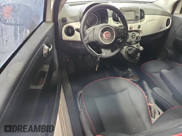 ✅ 2018 FIAT 500 Pop • VIN: 3C3CFFKH9JT465175 • Lot: 68703695. Listed on Copart with Not provided. Free auction sales archive from the USA and detailed vehicle history report at DreamBid. Image 8.