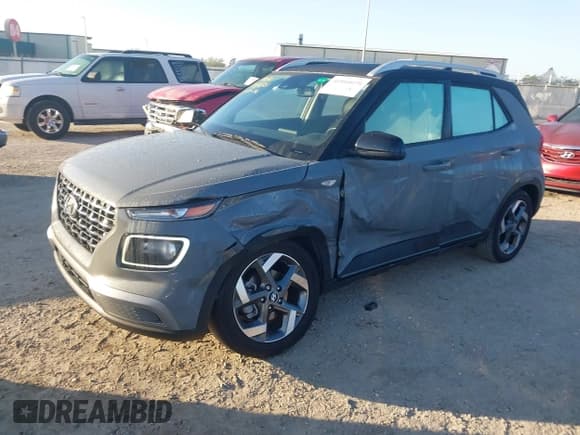 ✅ 2022 Hyundai Venue SEL • VIN: KMHRC8A3XNU169413 • Lot: 41804070. Listed on IAAI with 24,246 mi. Free auction sales archive from the USA and detailed vehicle history report at DreamBid. Image 2.