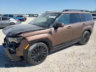 2024 Hyundai Santa Fe Calligraphy с VIN 5NMP54GL9RH039870, выставлен на аукционе Copart как лот 86831295 с пробегом 17 000 миль миль и Списание • Salvage title. История ставок и продаж доступна на DreamBid. Изображение 1.