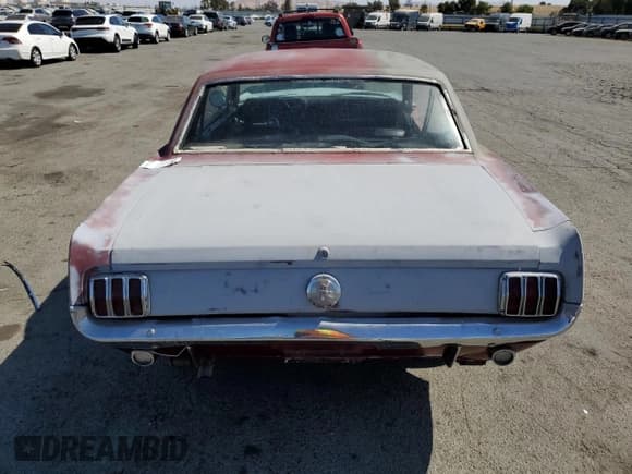 ✅ 1966 Ford Mustang • VIN: 6R07T207539 • Lot: 80675085. Listed on Copart with 95,254 mi. Free auction sales archive from the USA and detailed vehicle history report at DreamBid. Image 6.