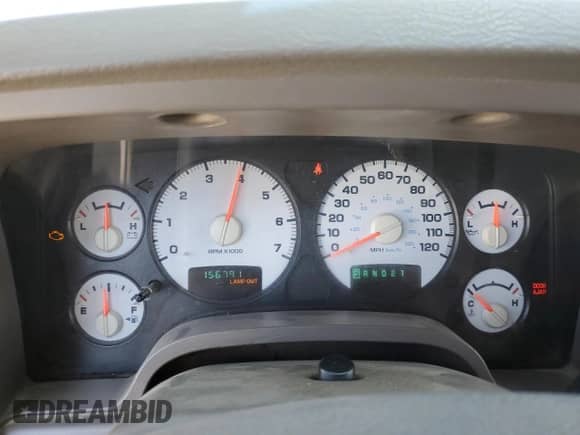 2004 Dodge 1500 ST z VIN 1D7HA18K04J203455, wystawiony jako Copart lot #69301424 z przebiegiem 156 791 mil mil oraz Szkoda całkowita • Salvage title. Historia ofert i sprzedaży dostępna na DreamBid. Obrazek 9.