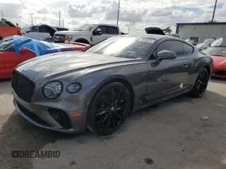 ✅ 2022 Bentley Continental GT Speed • VIN: SCBCT2ZG6NC091025 • Лот: 78450034. Опубликован ранее на Copart с пробегом Не указан. Бесплатный доступ к архиву аукционных продаж из США и подробный отчёт об истории автомобиля на DreamBid. Изображение 1.