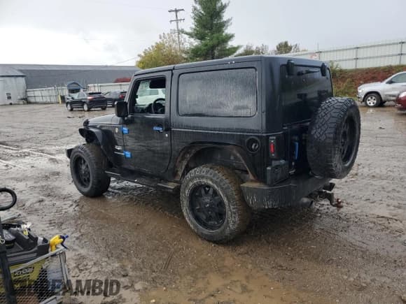 ✅ 2007 Jeep Wrangler Sahara • VIN: 1J4FA54137L224275 • Lot: 89448275. Listed on Copart with 182,692 mi. Free auction sales archive from the USA and detailed vehicle history report at DreamBid. Image 2.