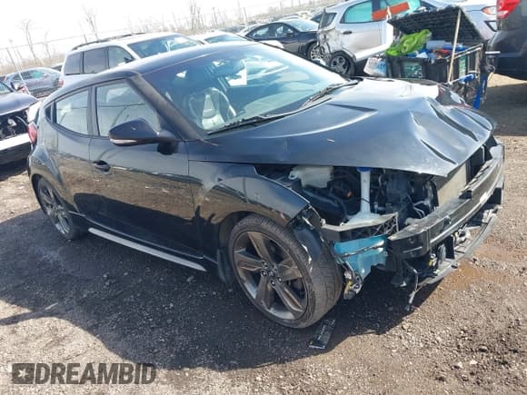 ✅ 2014 Hyundai Veloster Turbo • VIN: KMHTC6AE4EU211098 • Lot: 41846231. Wystawiony na IAAI z przebiegiem 121 591 mil. Bezpłatny archiwum sprzedaży aukcyjnych z USA i szczegółowy raport historii pojazdu na DreamBid. Zdjęcie 1.