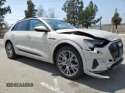 ✅ 2021 Audi e-tron Prestige • VIN: WA1VAAGE9MB024067 • Lot: 55161285. Listed on Copart with 55,806 mi. Free auction sales archive from the USA and detailed vehicle history report at DreamBid. Image 4.