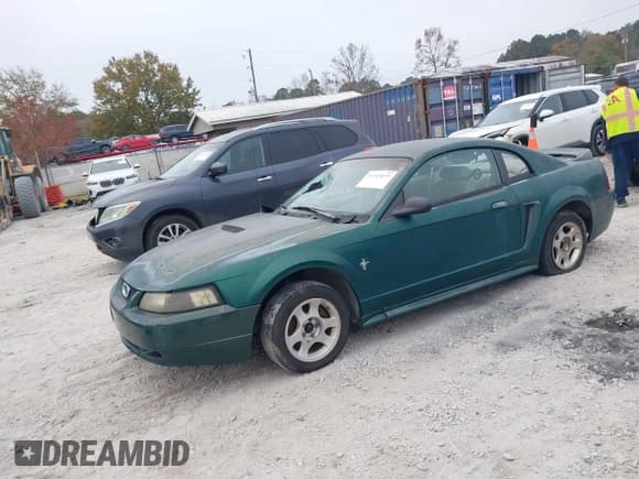 ✅ 2000 Ford Mustang • VIN: 1FAFP4045YF121380 • Lot: 43743079. Listed on IAAI with Not provided. Free auction sales archive from the USA and detailed vehicle history report at DreamBid. Image 2.