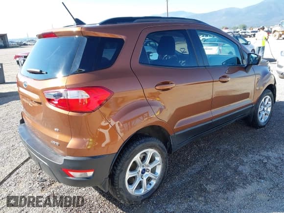 ✅ 2018 Ford EcoSport SE • VIN: MAJ6P1UL4JC239606 • Lot: 42767624. Listed on IAAI with 26,301 mi. Free auction sales archive from the USA and detailed vehicle history report at DreamBid. Image 4.
