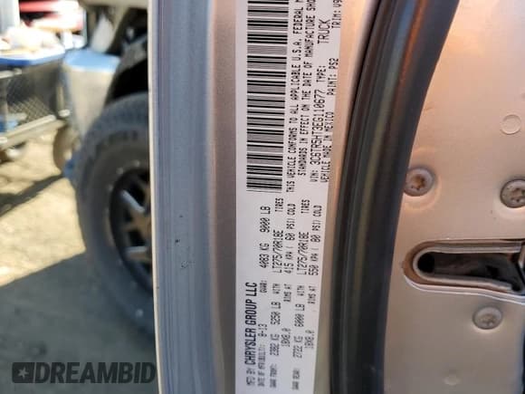 ✅ 2014 Ram 2500 Tradesman • VIN: 3C6TR5HT3EG110677 • Лот: 44357185. Опубликован ранее на Copart с пробегом 201 203 миль. Бесплатный доступ к архиву аукционных продаж из США и подробный отчёт об истории автомобиля на DreamBid. Изображение 12.