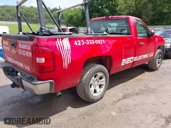 ✅ 2012 Chevrolet Silverado 1500 Work Truck • VIN: 1GCNCPE01CZ289386 • Lot: 42253713. Listed on IAAI with 177,394 mi. Free auction sales archive from the USA and detailed vehicle history report at DreamBid. Image 4.