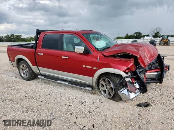 2010 Dodge 1500 Laramie с VIN 1D7RB1CT0AS177947, выставлен на аукционе Copart как лот 64126115 с пробегом 91 001 миль миль и Списание • Salvage title. История ставок и продаж доступна на DreamBid. Изображение 4.
