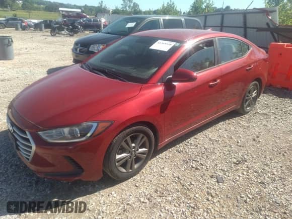 2018 Hyundai Elantra SEL with VIN 5NPD84LF5JH306374, listed as a IAAI auction lot 42264350 with 136,838 mi miles and . Bid and sale history available at DreamBid. Image 17.