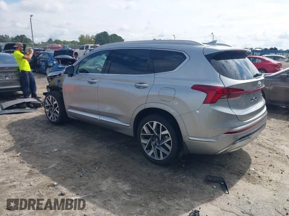 ✅ 2023 Hyundai Santa Fe Calligraphy • VIN: 5NMS54AL1PH603477 • Lot: 43322474. Listed on IAAI with 11,872 mi. Free auction sales archive from the USA and detailed vehicle history report at DreamBid. Image 3.