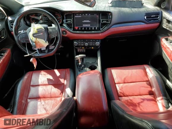 2022 Dodge Durango R/T with VIN 1C4SDHCT5NC230897, listed as a Copart auction lot 81665445 with 56,763 mi miles and Non repairable. Bid and sale history available at DreamBid. Image 8.