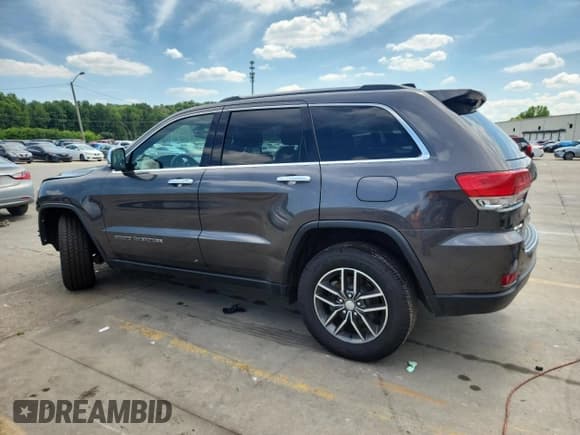 ✅ 2017 Jeep Grand Cherokee Limited • VIN: 1C4RJFBG5HC963925 • Lot: 59434545. Listed on Copart with 38,566 mi. Free auction sales archive from the USA and detailed vehicle history report at DreamBid. Image 2.