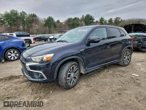 ✅ 2016 Mitsubishi Outlander ES • VIN: JA4AR3AW2GZ058044 • Lot: 95338335. Listed on Copart with 191,522 mi. Free auction sales archive from the USA and detailed vehicle history report at DreamBid. Image 1.