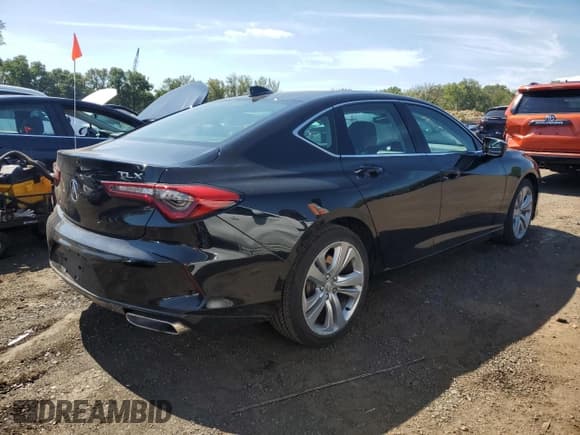 ✅ 2021 Acura TLX Technology • VIN: 19UUB5F41MA006345 • Lot: 80279655. Listed on Copart with 11,516 mi. Free auction sales archive from the USA and detailed vehicle history report at DreamBid. Image 3.