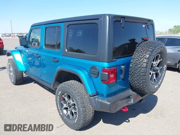 ✅ 2020 Jeep Wrangler Unlimited Rubicon • VIN: 1C4HJXFG0LW290402 • Lot: 42173436. Wystawiony na IAAI z przebiegiem 47 068 mil. Bezpłatny archiwum sprzedaży aukcyjnych z USA i szczegółowy raport historii pojazdu na DreamBid. Zdjęcie 3.