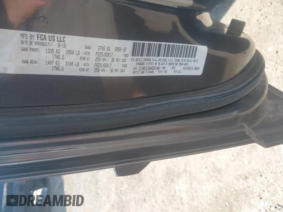 ✅ 2017 Dodge Grand Caravan SXT • VIN: 2C4RDGCG0HR581000 • Lot: 43398600. Listed on IAAI with Not provided. Free auction sales archive from the USA and detailed vehicle history report at DreamBid. Image 9.