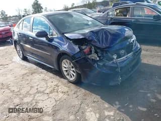 ✅ 2020 Toyota Corolla LE • VIN: 5YFVPRAE8LP113947 • Lot: 43796982. Wystawiony na IAAI z przebiegiem 86 484 mil. Bezpłatny archiwum sprzedaży aukcyjnych z USA i szczegółowy raport historii pojazdu na DreamBid. Zdjęcie 1.