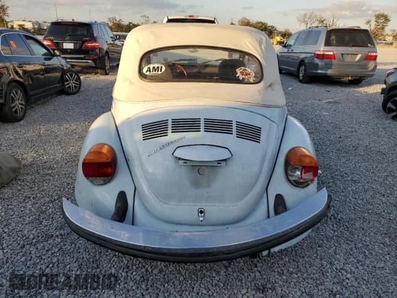 ✅ 1979 Volkswagen Beetle • VIN: 1592031742 • Lot: 77628044. Listed on Copart with 93,929 mi. Free auction sales archive from the USA and detailed vehicle history report at DreamBid. Image 6.