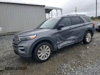 2021 Ford Explorer Limited z VIN 1FMSK7FH5MGB86457, wystawiony jako Copart lot #85279185 z przebiegiem 105 121 mil mil oraz Szkoda całkowita • Salvage title. Historia ofert i sprzedaży dostępna na DreamBid. Obrazek 1.