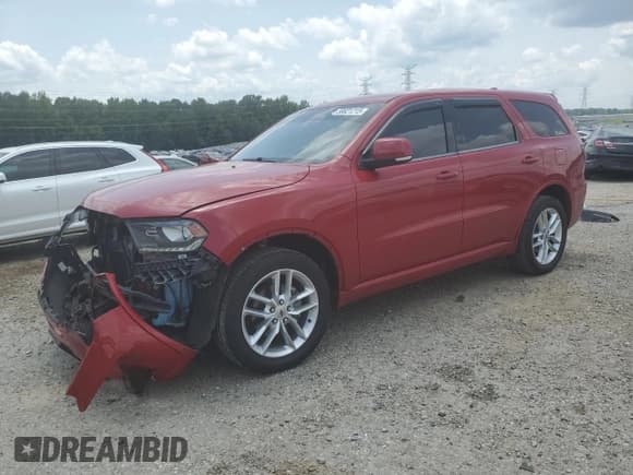 ✅ 2019 Dodge Durango GT • VIN: 1C4RDJDG9KC755836 • Lot: 59621215. Wystawiony na Copart z przebiegiem 130 319 mil. Bezpłatny archiwum sprzedaży aukcyjnych z USA i szczegółowy raport historii pojazdu na DreamBid. Zdjęcie 1.