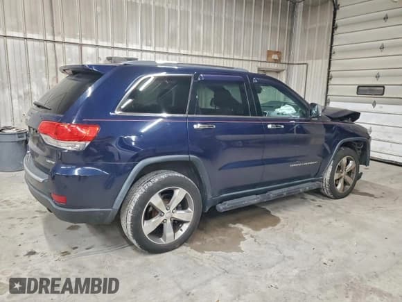 ✅ 2014 Jeep Grand Cherokee Limited • VIN: 1C4RJFBG8EC119549 • Lot: 95658655. Listed on Copart with 128,842 mi. Free auction sales archive from the USA and detailed vehicle history report at DreamBid. Image 3.
