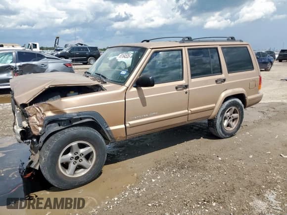 ✅ 1999 Jeep Cherokee Sport • VIN: 1J4FT68S8XL505703 • Lot: 68164535. Listed on Copart with 195,074 mi. Free auction sales archive from the USA and detailed vehicle history report at DreamBid. Image 1.