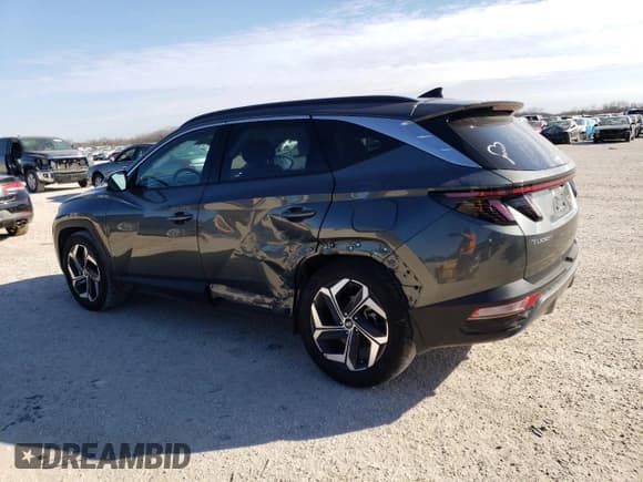 ✅ 2022 Hyundai Tucson Limited • VIN: 5NMJE3AE6NH111077 • Lot: 38968613. Wystawiony na Copart z przebiegiem 12 354 mil. Bezpłatny archiwum sprzedaży aukcyjnych z USA i szczegółowy raport historii pojazdu na DreamBid. Zdjęcie 2.