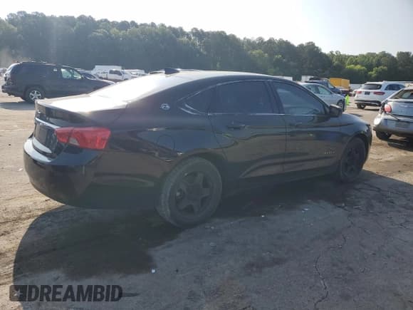 ✅ 2017 Chevrolet Impala LS • VIN: 2G11Z5S3XH9189524 • Lot: 58988855. Listed on Copart with 162,905 mi. Free auction sales archive from the USA and detailed vehicle history report at DreamBid. Image 3.