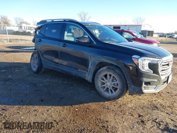 ✅ 2023 GMC Terrain SLT • VIN: 3GKALVEG1PL168357 • Lot: 40829839. Listed on IAAI with 17,896 mi. Free auction sales archive from the USA and detailed vehicle history report at DreamBid. Image 1.