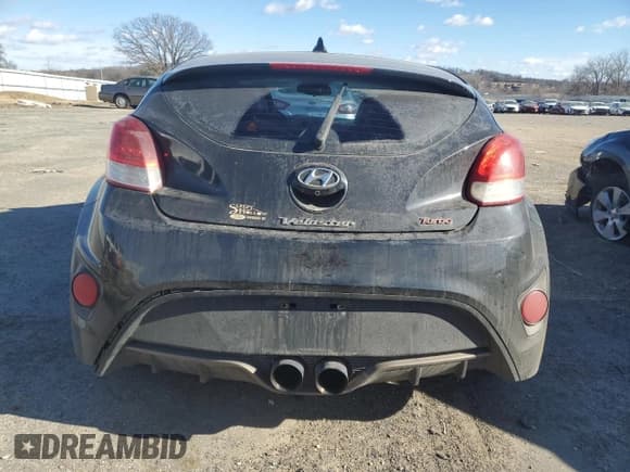 ✅ 2016 Hyundai Veloster Turbo Rally Edition • VIN: KMHTC6AE6GU277672 • Lot: 89282395. Listed on Copart with 127,539 mi. Free auction sales archive from the USA and detailed vehicle history report at DreamBid. Image 6.