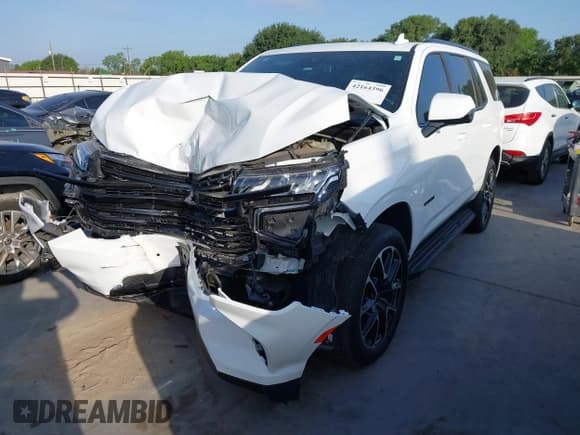 ✅ 2024 Chevrolet Tahoe RST • VIN: 1GNSCRKD3RR340893 • Lot: 42164396. Wystawiony na IAAI z przebiegiem 9 849 mil. Bezpłatny archiwum sprzedaży aukcyjnych z USA i szczegółowy raport historii pojazdu na DreamBid. Zdjęcie 2.