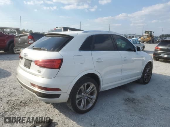 ✅ 2016 Audi Q3 Prestige • VIN: WA1GFCFS1GR011841 • Lot: 92859605. Listed on Copart with 105,297 mi. Free auction sales archive from the USA and detailed vehicle history report at DreamBid. Image 3.