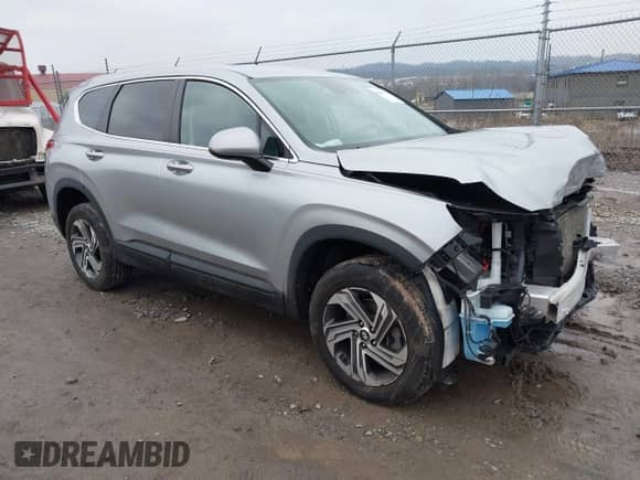 2022 Hyundai Santa Fe SE z VIN 5NMS1DAJ1NH400726, wystawiony jako IAAI lot #41680232 z przebiegiem 21 188 mil mil oraz . Historia ofert i sprzedaży dostępna na DreamBid. Obrazek 1.