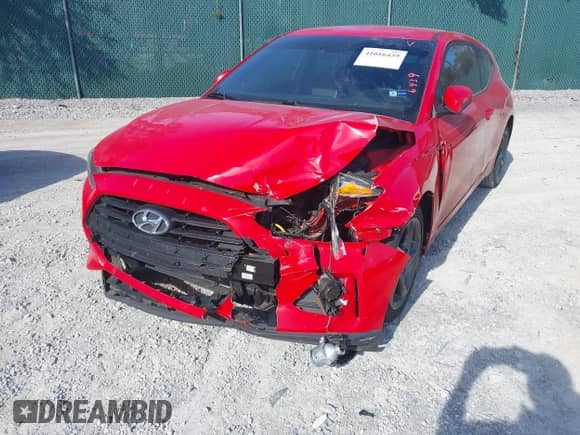 2019 Hyundai Veloster Premium with VIN KMHTG6AF4KU016305, listed as a IAAI auction lot 41016439 with 80,676 mi miles and . Bid and sale history available at DreamBid. Image 6.