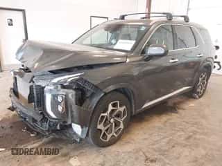 2021 Hyundai Palisade Calligraphy z VIN KM8R7DHE1MU246513, wystawiony jako IAAI lot #43162929 z przebiegiem 84 782 mil mil oraz . Historia ofert i sprzedaży dostępna na DreamBid. Obrazek 2.