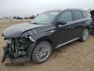 2020 Mitsubishi Outlander SEL with VIN JA4J24A5XLZ009377, listed as a Copart auction lot 69823855 with 45,881 mi miles and Salvage title. Bid and sale history available at DreamBid. Image 1.