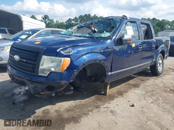✅ 2009 Ford F-150 XL • VIN: 1FTPW12V49FB48271 • Lot: 42700110. Listed on IAAI with 340,713 mi. Free auction sales archive from the USA and detailed vehicle history report at DreamBid. Image 2.